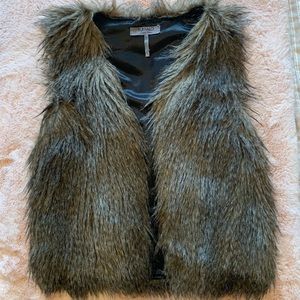 Buffalo, David Bitton faux fur vest